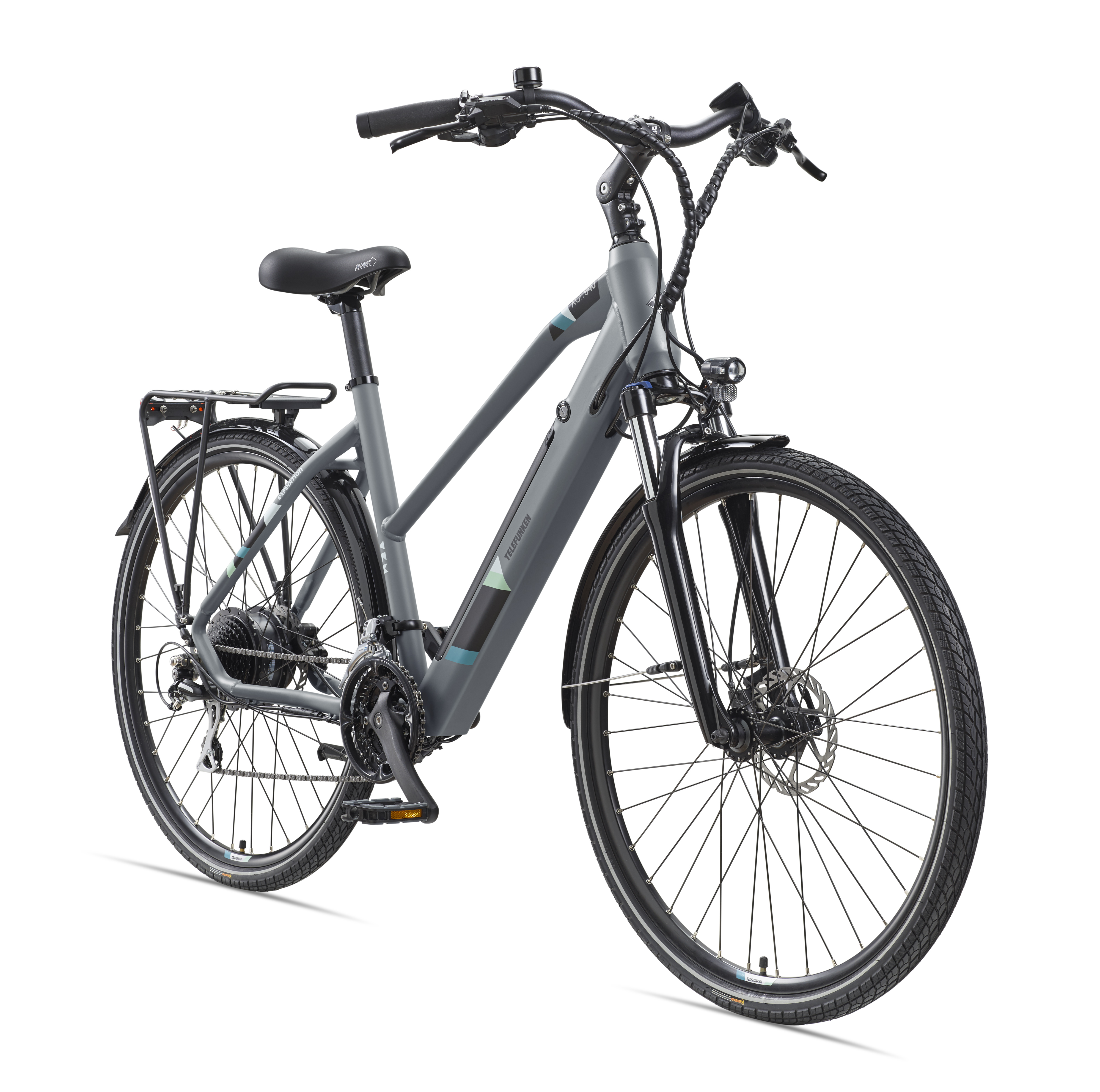 Telefunken | Trekking E-Bike | Expedition XC940 | 28 " | 24 month(s) | Anthracite