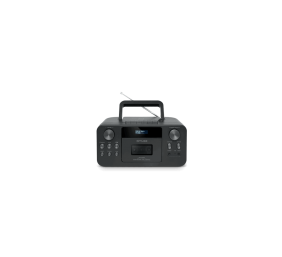 Muse | Portable CD Radio Cassette Recorder With Bluetooth | M-182 DB | AUX in | Black