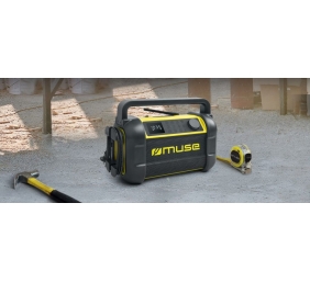Muse | M-928 BTY | Jobsite Radio speaker | Waterproof | Bluetooth | Black/Yellow | Portable | Wireless connection