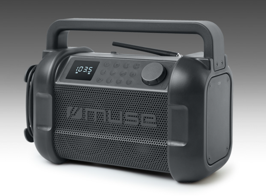 Muse | M-928 FB | Radio Speaker | Waterproof | Bluetooth | Black | Portable | Wireless connection