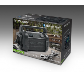 Muse | M-928 FB | Radio Speaker | Waterproof | Bluetooth | Black | Portable | Wireless connection