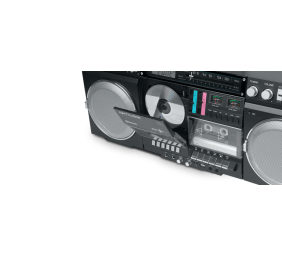 Muse | Ghetto Blasters | M-380 GB | AUX in | Bluetooth | Cassette deck | CD player | Black