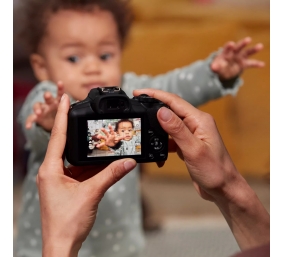 Canon | EOS R100 Mirrorless Camera + RF-S 18-45mm F4.5-6.3 IS STM Lens | 6052C013 | Megapixel 24.1 MP | ISO sensitivity (max) 12800 | Display diagonal 3.0 " | Wi-Fi | Automatic, manual | CMOS | Black