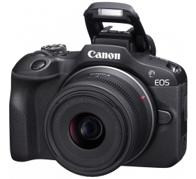 Canon | EOS R100 Mirrorless Camera + RF-S 18-45mm F4.5-6.3 IS STM Lens | 6052C013 | Megapixel 24.1 MP | ISO sensitivity (max) 12800 | Display diagonal 3.0 " | Wi-Fi | Automatic, manual | CMOS | Black