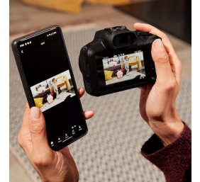 Canon | Megapixel 24.1 MP | Image stabilizer | ISO sensitivity (max) 256000 | Wi-Fi | Video recording | Manual | CMOS | Black