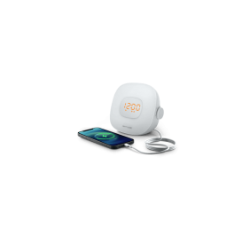 Muse | Light Clock Radio | ML-198CR | Alarm function | AUX in | White