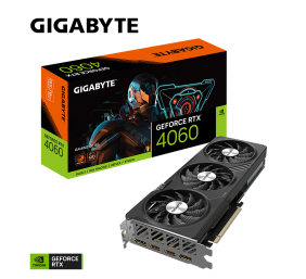 Gigabyte | GV-N4060GAMING OC-8GD 1.0 | NVIDIA | 8 GB | GeForce RTX 4060 | GDDR6 | HDMI ports quantity 2 | PCI-E 4.0 | Memory clock speed 17000 MHz