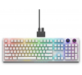 Dell | Alienware Tri-Mode AW920K | Wireless Gaming Keyboard | Wireless | RGB LED light | US | Bluetooth | Lunar Light | Numeric keypad | CHERRY MX Red | Wireless connection