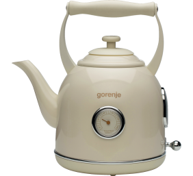 Gorenje | Kettle | K17CLIN | Electric | 2000 W | 1.7 L | Plastic/Metal | 360° rotational base | Ivory