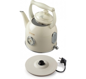 Gorenje | Kettle | K17CLIN | Electric | 2000 W | 1.7 L | Plastic/Metal | 360° rotational base | Ivory