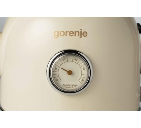 Gorenje | Kettle | K17CLIN | Electric | 2000 W | 1.7 L | Plastic/Metal | 360° rotational base | Ivory