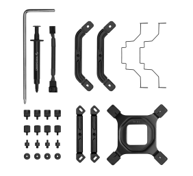 Deepcool | Digital Processor Air Cooler | AK500 Black | Intel, AMD