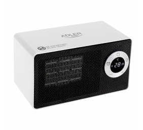 Adler | AD 7746 | Ceramic fan heater | 1000 W | Number of power levels 2 | White