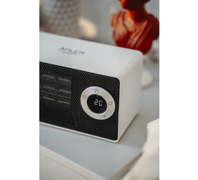 Adler | AD 7746 | Ceramic fan heater | 1000 W | Number of power levels 2 | White