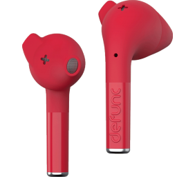 Defunc | Earbuds | True Talk | Built-in microphone | Bluetooth | Red