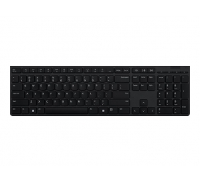 Lenovo | Professional Wireless Rechargeable Keyboard | Keyboard | Wireless | Estonian | Grey | Scissors switch keys