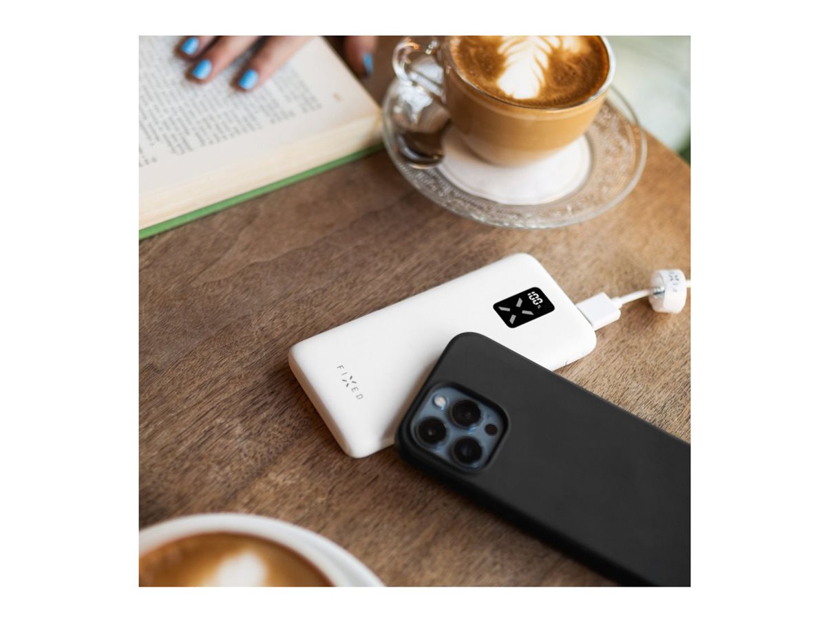 Fixed | Power Bank | Zen | 10000 mAh | White