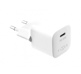 Fixed | Mini USB-C Travel Charger USB-C/Lightning Cable