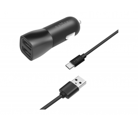 Fixed | Car Charger | Dual USB Cable