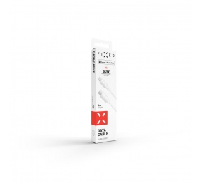 Fixed | Data And Charging Cable With USB/lightning Connectors and PD support | White