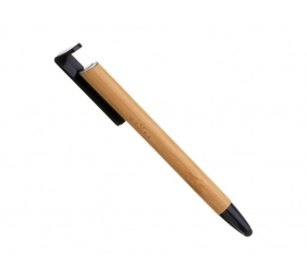 Fixed | Pen With Stylus and Stand | 3 in 1 | Pencil | Stylus for capacitive displays; Stand for phones and tablets | Bamboo