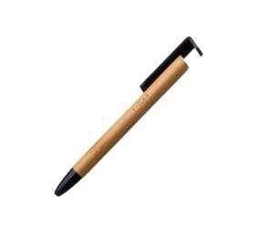 Fixed | Pen With Stylus and Stand | 3 in 1 | Pencil | Stylus for capacitive displays; Stand for phones and tablets | Bamboo