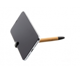 Fixed | Pen With Stylus and Stand | 3 in 1 | Pencil | Stylus for capacitive displays; Stand for phones and tablets | Bamboo