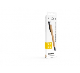 Fixed | Pen With Stylus and Stand | 3 in 1 | Pencil | Stylus for capacitive displays; Stand for phones and tablets | Bamboo