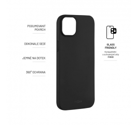 Fixed | Story | Back cover | Apple | iPhone 14 Plus | Rubberized | Black