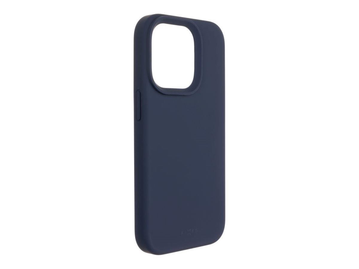 Fixed | MagFlow with MagSafe support | Back cover | Apple | iPhone 14 Pro | Liquid silicon | Blue