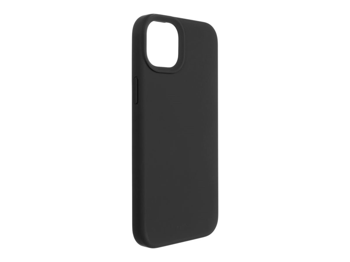 Fixed | MagFlow with MagSafe support | Back cover | Apple | iPhone 14 Plus | Liquid silicon | Black