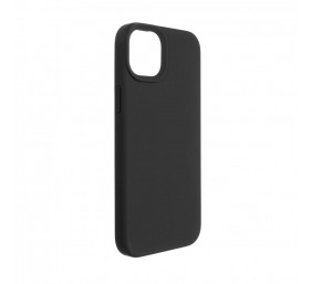 Fixed | MagFlow with MagSafe support | Back cover | Apple | iPhone 14 Plus | Liquid silicon | Black