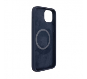 Fixed | MagFlow with MagSafe support | Back cover | Apple | iPhone 14 Plus | Liquid silicon | Blue