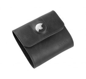 Fixed | Classic Wallet for AirTag | Apple | Genuine cowhide | Black | Dimensions of the wallet : 11 x 11.5 cm; Closing of the wallet is secured by a magnet; Smaller pocket for Apple AirTag; inner hidden pocket; 4 pockets for credit cards or documents