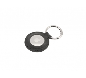 Fixed | Case for AirTag | Genuine cowhide | Black