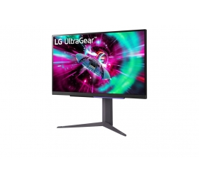 LG | UltraGear UHD Gaming Monitor | 27GR93U-B.AEU | 27 " | IPS | UHD | 16:9 | 144 Hz | 1 ms | 3840 x 2160 | HDMI ports quantity 2
