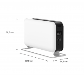 Mill | Portable Heater | CO1500MAXWIFI3 | Convection Heater | 1500 W | Suitable for rooms up to 14-18 m² | White | IPX4