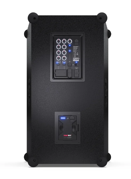 Sharp SumoBox CP-LS200 High Performance Portable Speaker | Sharp | Portable Speaker | SUMOBOX Pro CP-LS200 High Performance | 200 W | Waterproof | Bluetooth | Black | Portable | Wireless connection