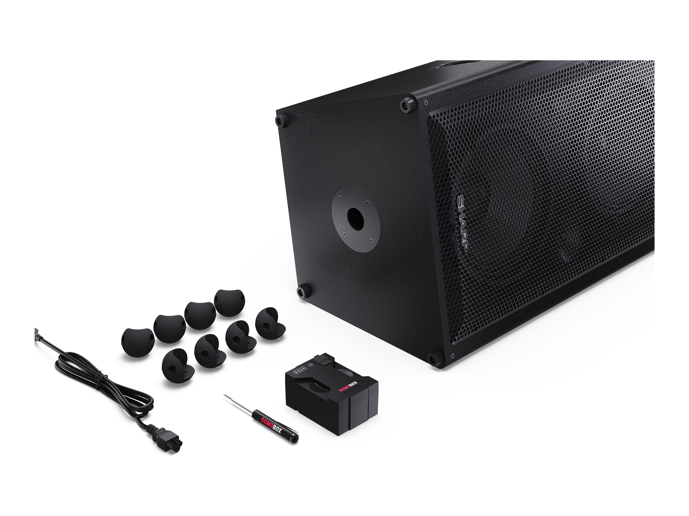 Sharp SumoBox CP-LS200 High Performance Portable Speaker | Sharp | Portable Speaker | SUMOBOX Pro CP-LS200 High Performance | 200 W | Waterproof | Bluetooth | Black | Portable | Wireless connection