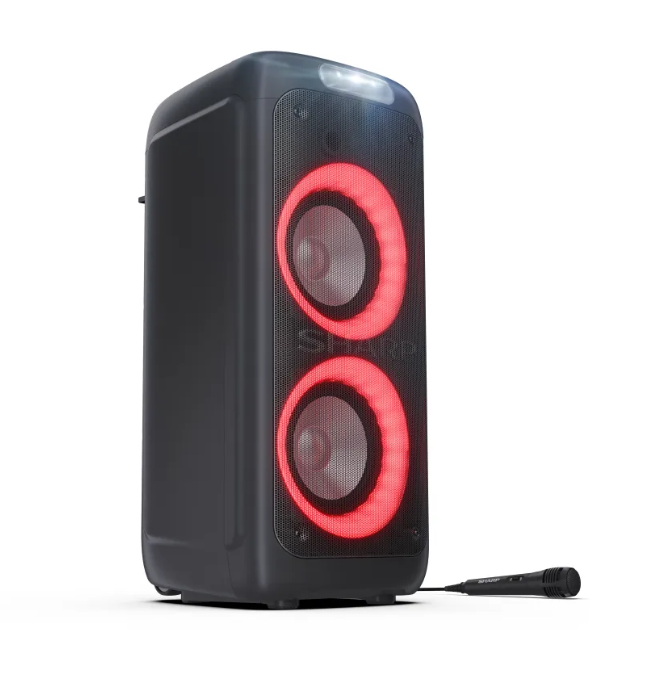 Sharp PS-949 Party Speaker with Built-in Battery | Sharp | Party Speaker | PS-949 XParty Street Beat | 132 W | Waterproof | Bluetooth | Black | Portable | Wireless connection