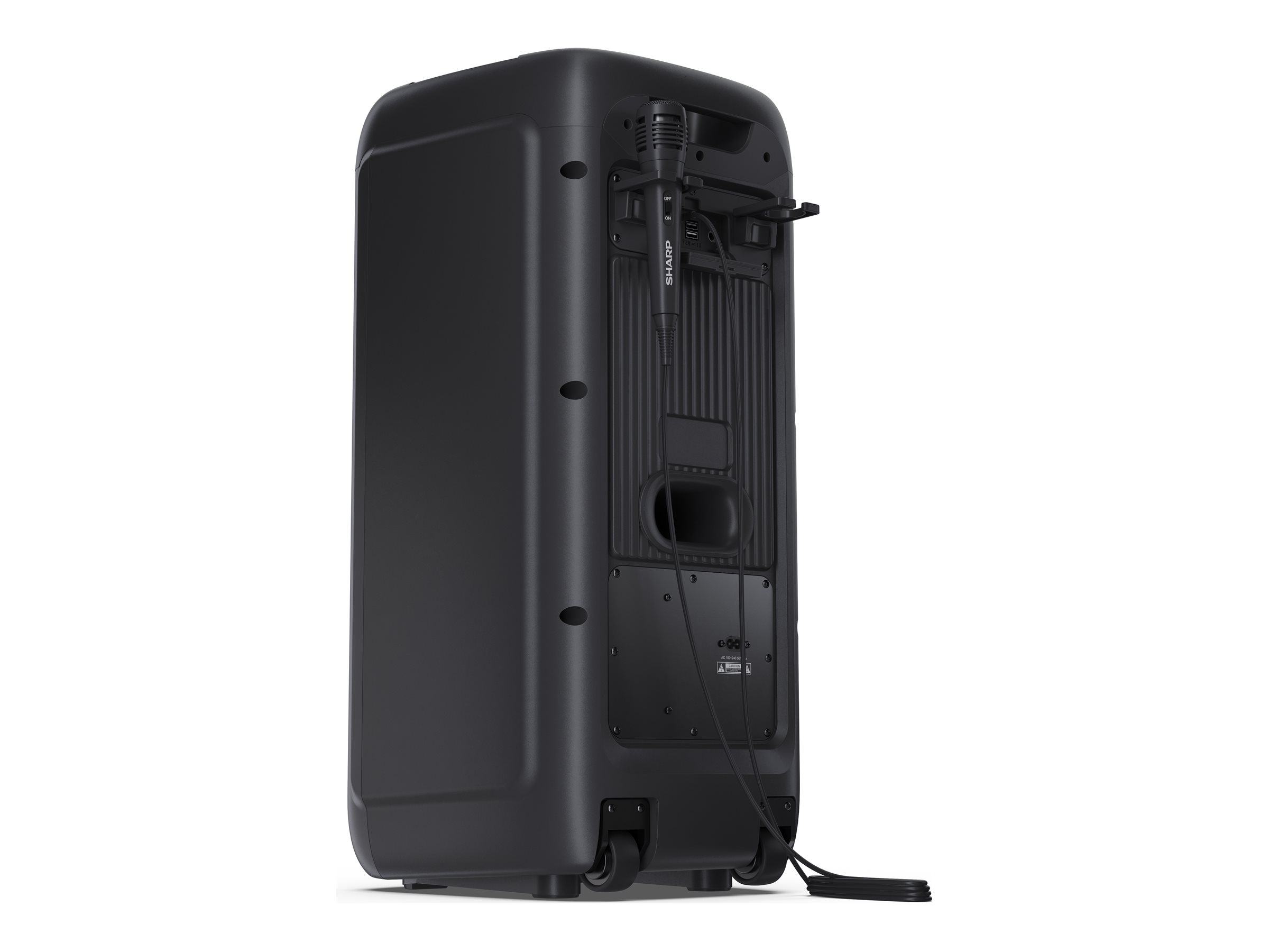 Sharp PS-949 Party Speaker with Built-in Battery | Sharp | Party Speaker | PS-949 XParty Street Beat | 132 W | Waterproof | Bluetooth | Black | Portable | Wireless connection