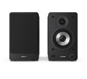 Sharp CP-SS30 Bookshelf Speakers, Black | Sharp | Speakers | CP-SS30(BK) Bookshelf | 60 W | Bluetooth | Black | Wireless connection