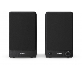 Sharp CP-SS30 Bookshelf Speakers, Black | Sharp | Speakers | CP-SS30(BK) Bookshelf | 60 W | Bluetooth | Black | Wireless connection
