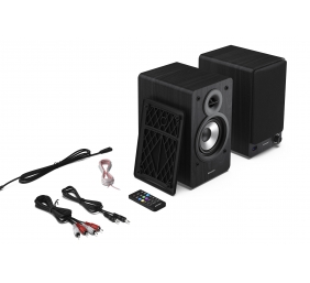 Sharp CP-SS30 Bookshelf Speakers, Black | Sharp | Speakers | CP-SS30(BK) Bookshelf | 60 W | Bluetooth | Black | Wireless connection