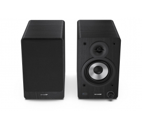 Sharp CP-SS30 Bookshelf Speakers, Black | Sharp | Speakers | CP-SS30(BK) Bookshelf | 60 W | Bluetooth | Black | Wireless connection