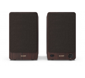 Sharp CP-SS30 Bookshelf Speakers, Brown | Sharp | Speakers | CP-SS30(BR) Bookshelf | 60 W | Bluetooth | Brown | Wireless connection