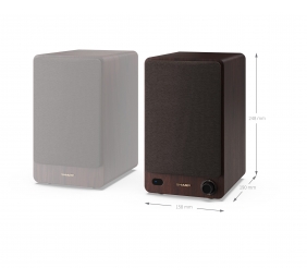 Sharp CP-SS30 Bookshelf Speakers, Brown | Sharp | Speakers | CP-SS30(BR) Bookshelf | 60 W | Bluetooth | Brown | Wireless connection