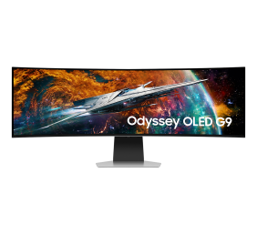 Samsung | Odyssey OLED G9 G95SC Monitor | LS49CG950SUXDU | 49 " | QHD | 32:9 | 0.03 ms | 250 cd/m² | Silver | HDMI ports quantity 1 | 240 Hz