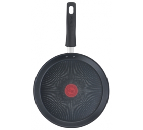 TEFAL | G2703872 Easy Chef | Pancake Pan | Crepe | Diameter 25 cm | Suitable for induction hob | Fixed handle | Black
