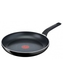 TEFAL | C2720553 Start&Cook | Frying Pan | Frying | Diameter 26 cm | Suitable for induction hob | Fixed handle | Black